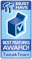 TweakTown Best Features Award