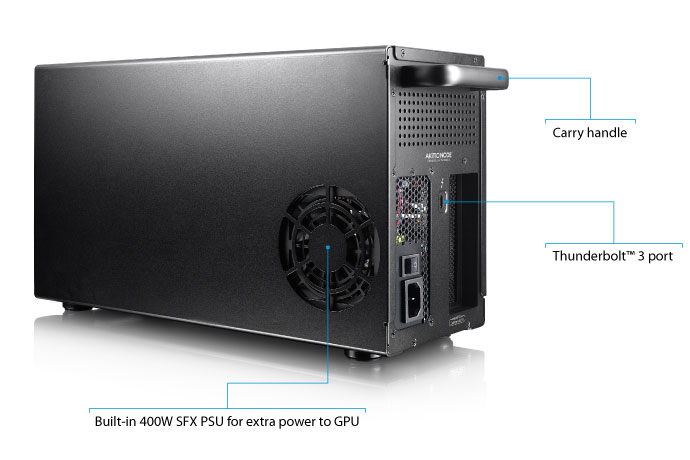 AKiTiO Node | Thunderbolt™ 3 eGXF expansion chassis for eGPUs | AKiTiO