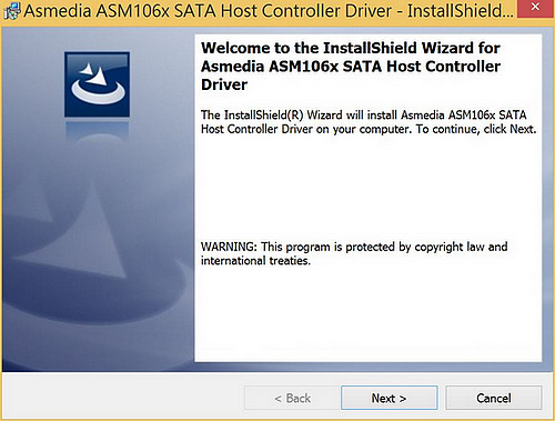 asmedia 106x sata controller driver win 8.1