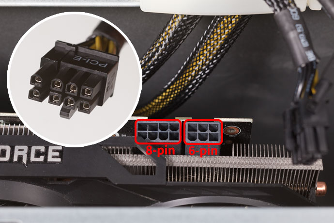 Bolt Feasibility Långiver Node Titan] How do I connect the PCIe power cables to the GPU card? | AKiTiO
