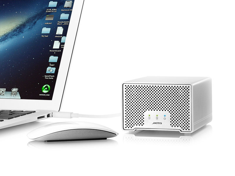 Neutrino Thunder D3 | Portable Thunderbolt and USB 3.0 Drive | AKiTiO